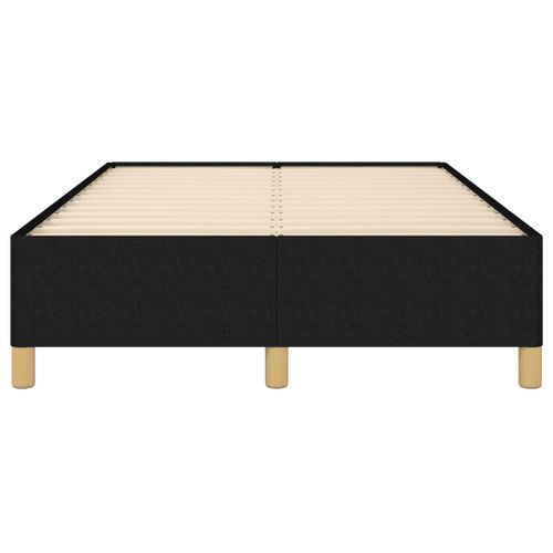 Cadre De Lit Sans Matelas Noir 120x200 Cm Tissu