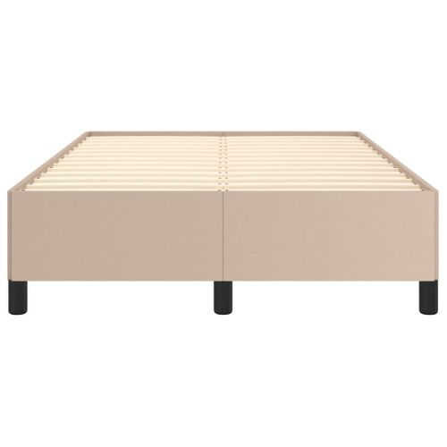 Cadre De Lit Sans Matelas Cappuccino 120x200 Cm Simili