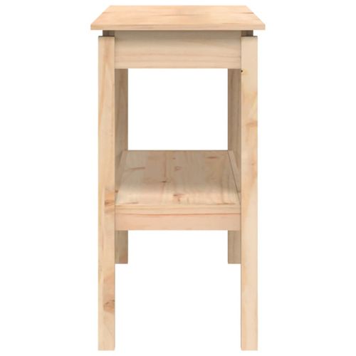 Table Console 110x40x75 Cm Bois Massif De Pin