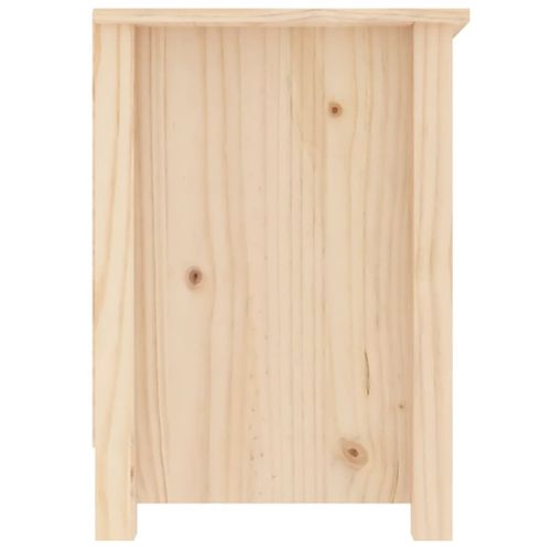 Meuble TV 103x36,5x52 Cm Bois De Pin Massif