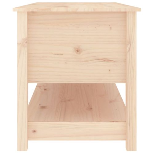 Table Basse 102x49x55 Cm Bois Massif De Pin