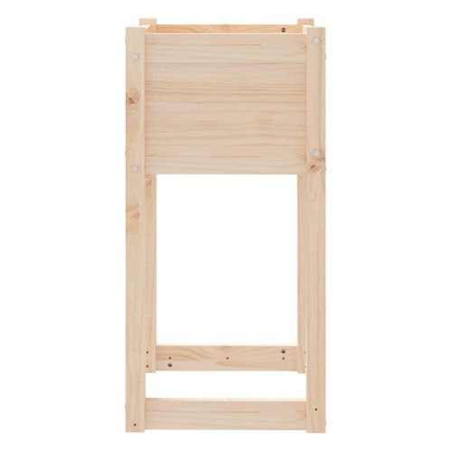 Jardinière 40x40x81 Cm Bois Massif De Pin