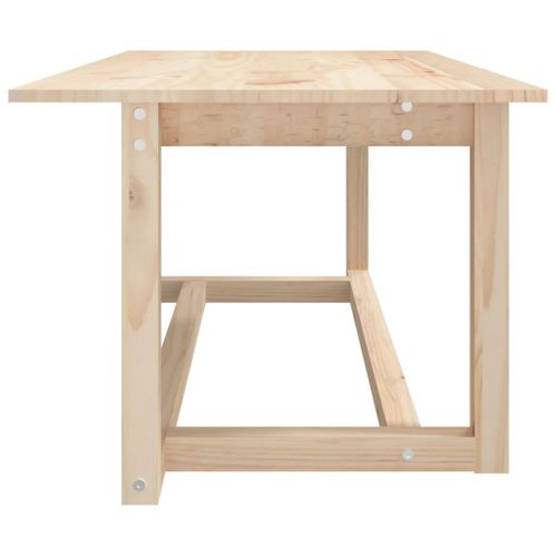 Table Basse 110x55x45 Cm Bois Massif De Pin