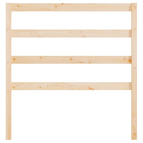 Tête De Lit 95x4x100 Cm Bois Massif De Pin