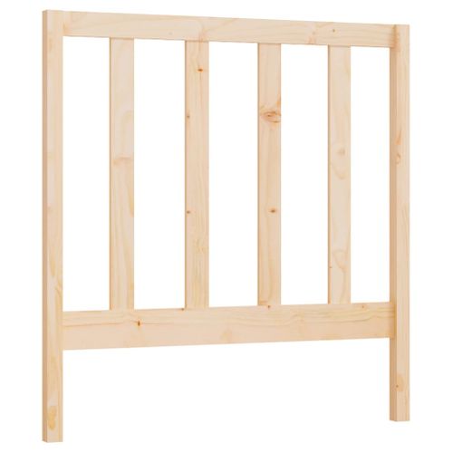 Tête De Lit 95x4x100 Cm Bois Massif De Pin