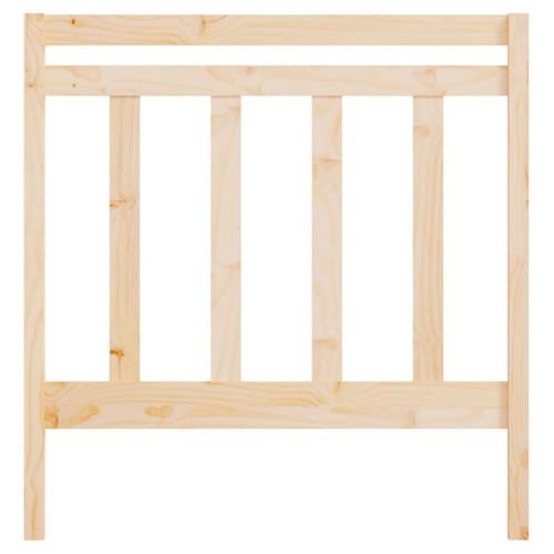 Tête De Lit 95x4x100 Cm Bois Massif De Pin