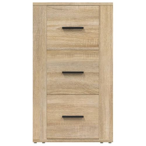 Buffet Chêne Sonoma 40x33x70 Cm Bois Contreplaqué