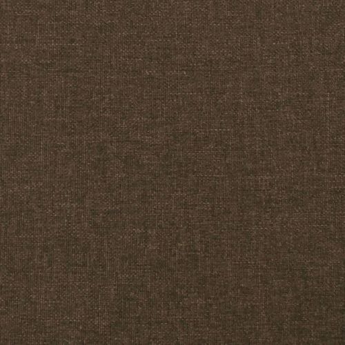 Têtes De Lit 4 PCs Marron Foncé 80x5x78/88 Cm Tissu
