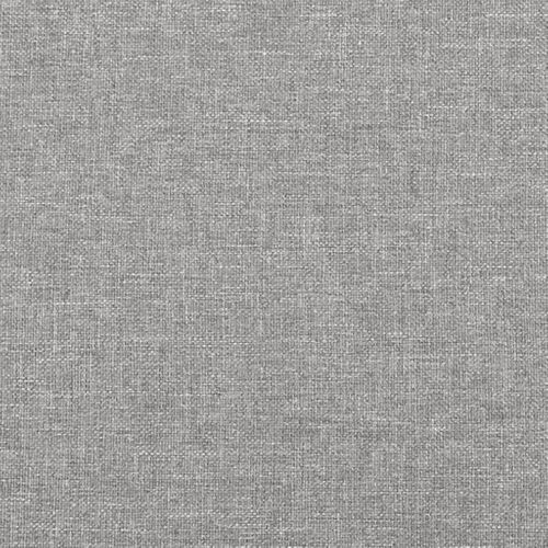 Têtes De Lit 2 PCs Gris Clair 90x5x78/88 Cm Tissu