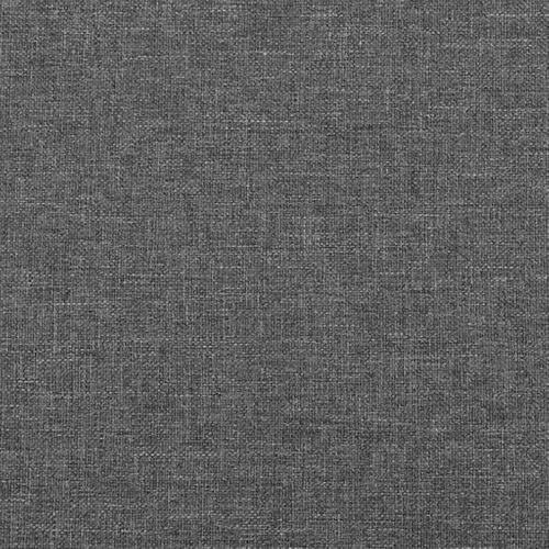 Têtes De Lit 4 PCs Gris Foncé 72x5x78/88 Cm Tissu