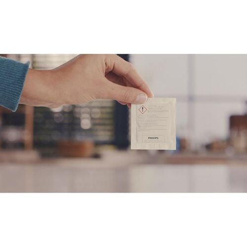 Lot De 6 Sachets De Nettoyant Pour Circuit De Lait - Ca6705/10 - Élimine Les Résidus De Lait