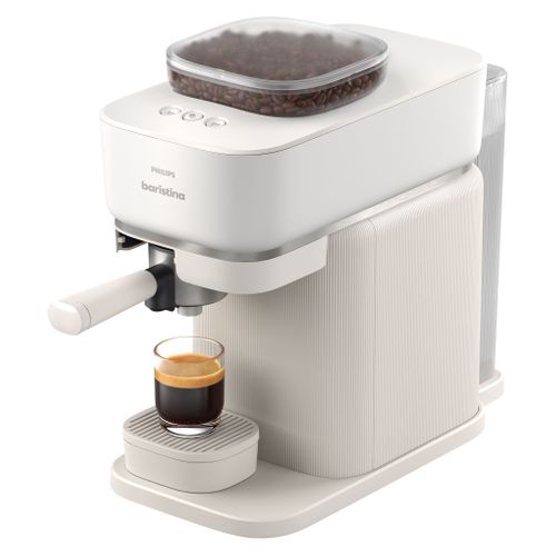 Espresso avec broyeur PHILIPS BAR300/00 Baristina Blanc