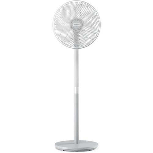 Ventilateur Sur Pied - Cx2550/00 - Hauteur Réglable 82-125 Cm - Ultra Silencieux - Blanc