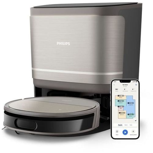 Aspirateur Robot Laveur -  Xu9100/10 - 8000 Pa - 280 Min - 210 Ml - Métal / Noir