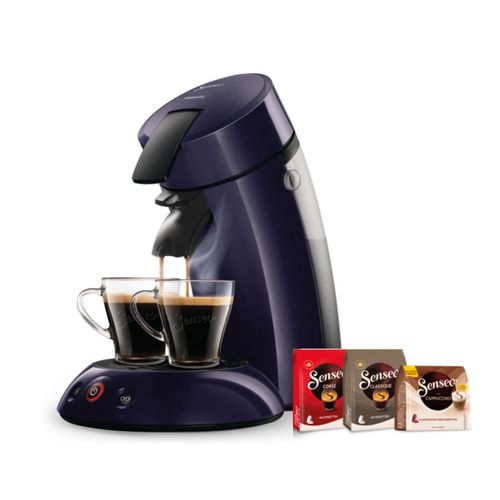 Machine à dosettes Senseo PHILIPS Original HD7806/78 bleu nuit