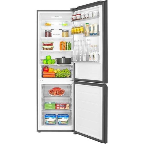 Réfrigérateur Combiné - Rp318bse1 - Classe E - 318 L - 59,5 X 63 X 185 Cm - Gris Quartz