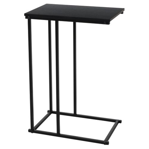 Table D'appoint Avec Dessus En Mdf Noir