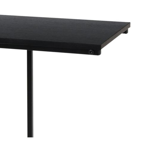 Table D'appoint Avec Dessus En Mdf Noir