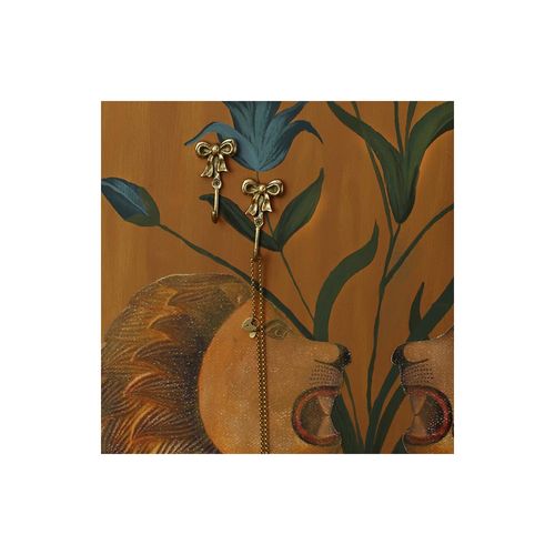 Patère En Laiton Recyclé Noeud (lot De 2)