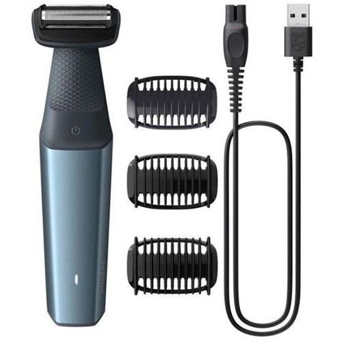 Tondeuse Corps Rechargeable Philips Bodygroom 3000 - 3 Sabots Étanches