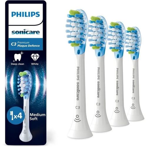 Lot De 4 Têtes De Brosse - Hx9044/87 - C3 White