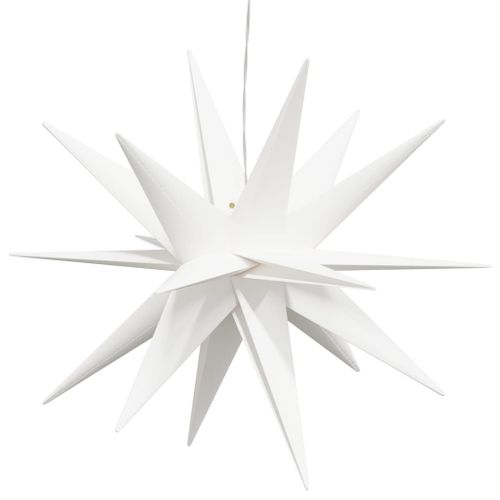 Lumière de Noël avec LED pliable blanc 43 cm