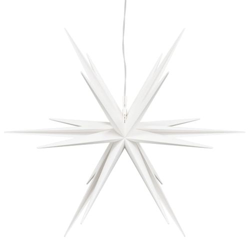 Lumière de Noël avec LED pliable blanc 43 cm