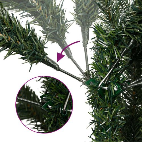 Sapin De Noël Artificiel à Charnières Avec Support 180 Cm