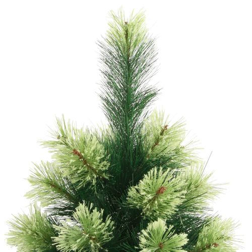 Sapin De Noël Artificiel à Charnières Avec Support 210 Cm