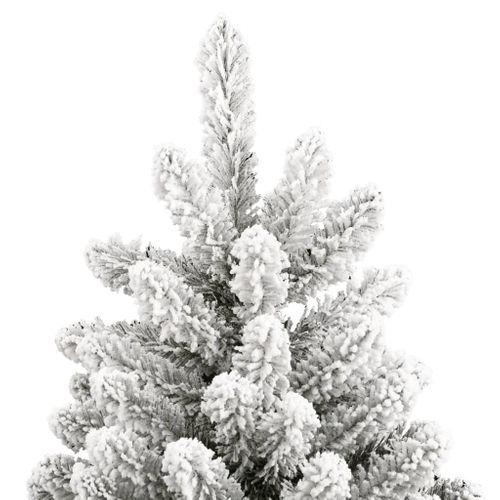 Sapin De Noël Artificiel à Charnières Avec Neige Floquée 180 Cm