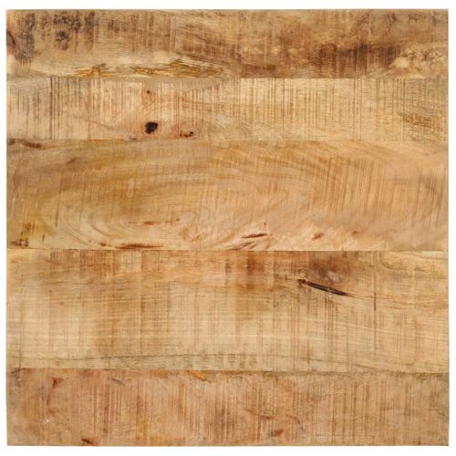 Table Basse 55x55x35 Cm Bois De Manguier Massif