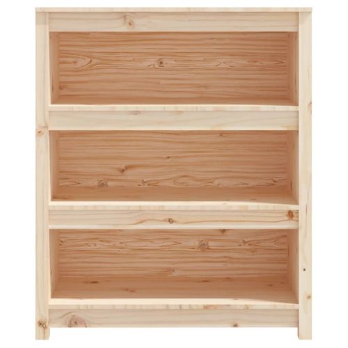Bibliothèque 80x35x97 Cm Bois De Pin Massif