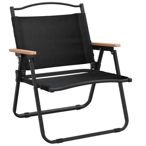 Chaises De Camping 2 Pièces Noir 54x43x59 Cm Tissu Oxford