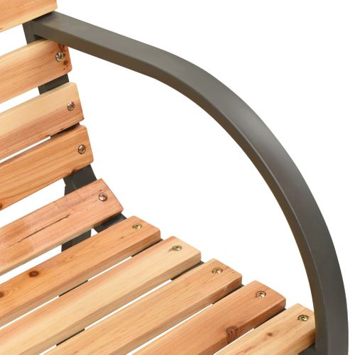 Banc Double De Jardin 225 Cm Bois De Sapin Massif