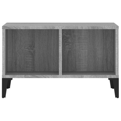 Table Basse Sonoma Gris 60x50x36,5 Cm Bois Contreplaqué
