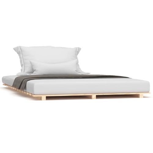 Cadre De Lit Sans Matelas 140x200 Cm Bois Massif De Pin