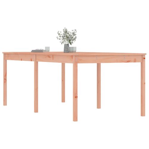 Table De Jardin 203,5x100x76 Cm Bois Massif De Douglas