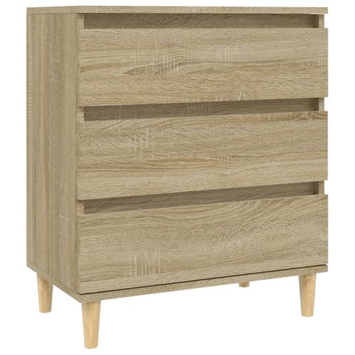 Buffet Chêne Sonoma 60x35x70 Cm Bois Contreplaqué