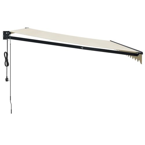 Auvent Rétractable Automatique Crème 4x3 M