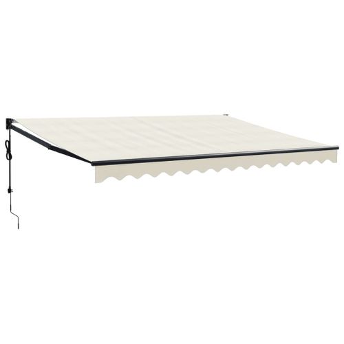 Auvent Rétractable Automatique Crème 4x3 M