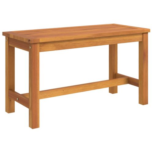 Banc De Jardin 80x35x45 Cm Bois Massif D'acacia