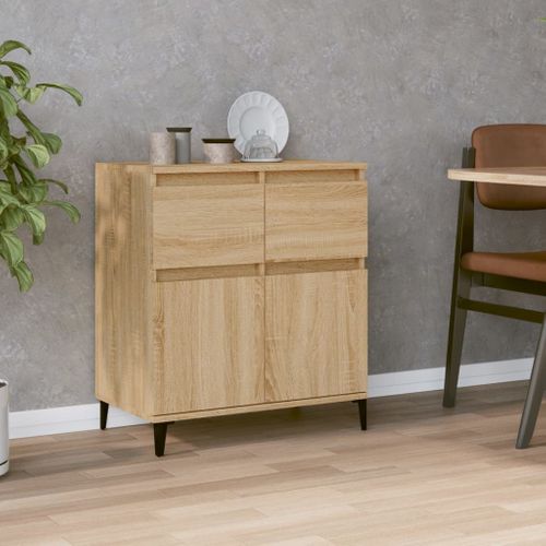 Buffet Chêne Sonoma 60x35x70 Cm Bois Contreplaqué