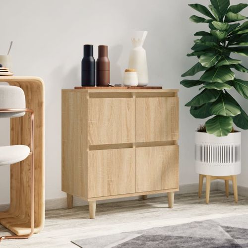 Buffet Chêne Sonoma 60x35x70 Cm Bois Contreplaqué