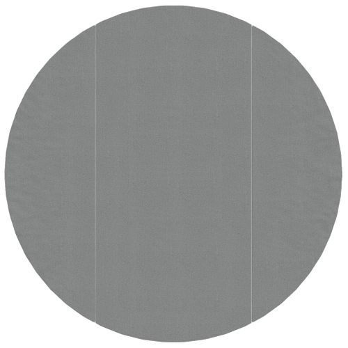 Bâche De Piscine Gris Clair Ø306 Cm Géotextile Polyester