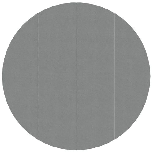 Bâche De Piscine Gris Clair Ø428 Cm Géotextile Polyester