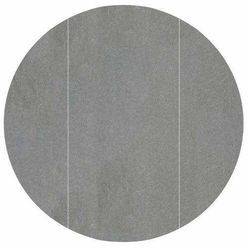 Bâche De Piscine Gris Clair Ø306 Cm Géotextile Polyester