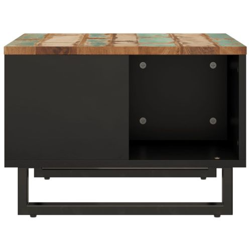 Table Basse 60x50x35 Cm Bois De Récupération Massif