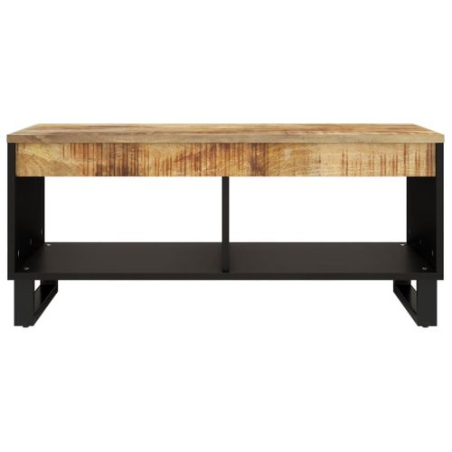 Table Basse 90x50x40 Cm Bois De Manguier Massif