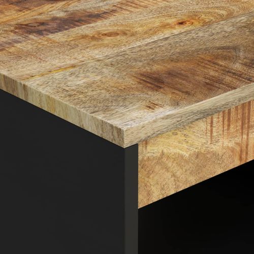 Table Basse 90x50x40 Cm Bois De Manguier Massif
