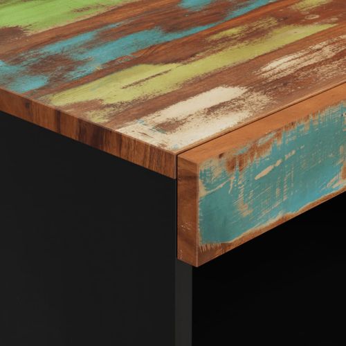 Armoire Latérale 60x33x107 Cm Bois Massif De Récupération